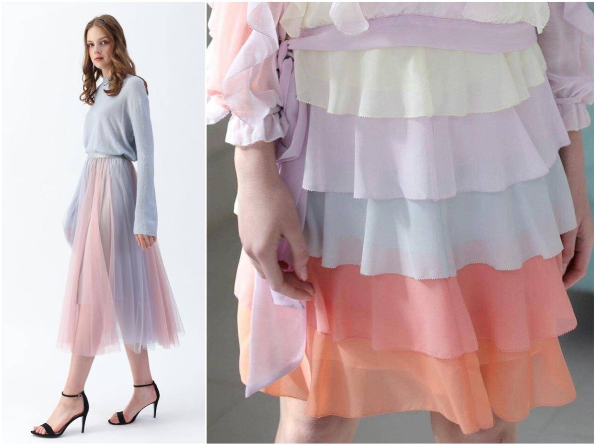 马卡龙色减龄又洋气,时尚温柔马卡龙色