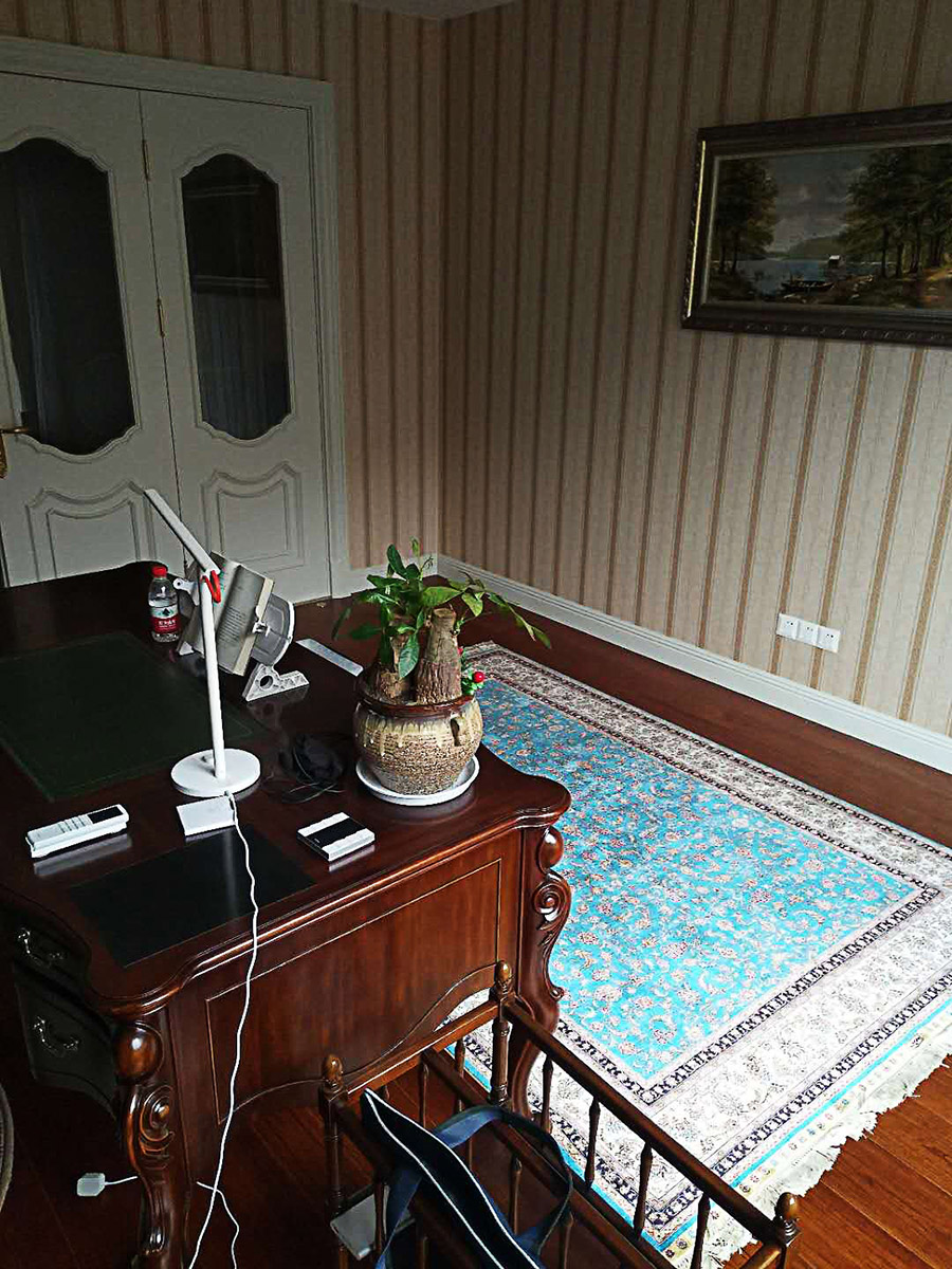 价值比黄金的手工波斯地毯