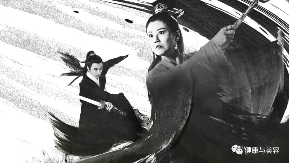 灭绝师太周海媚一身红裙气质依旧,灭绝师太周海媚视频