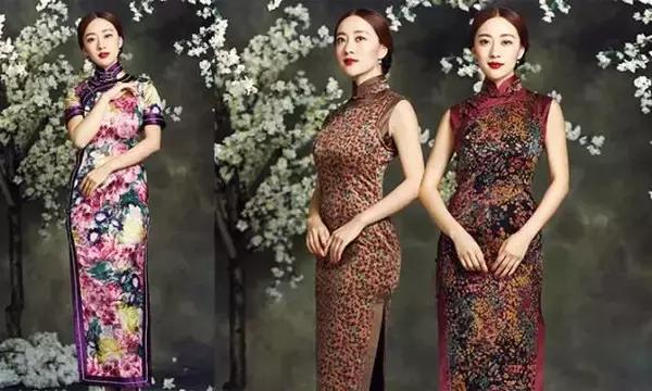 新中式旗袍图片大全,惊艳新中式旗袍