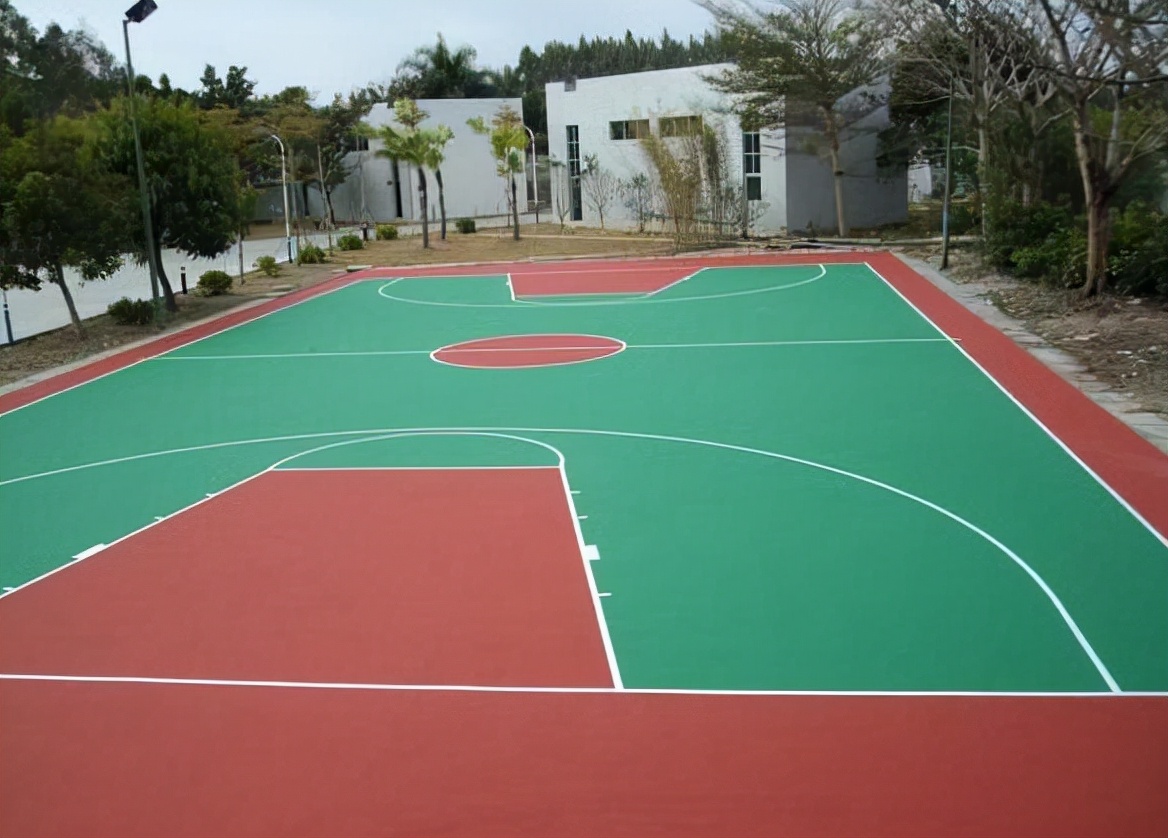 室外篮球场塑胶地面价格,篮球场地面用什么材料