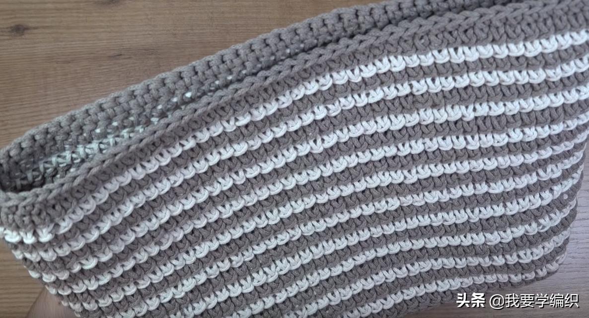 手提包编织教程易学,编织手提包的做法