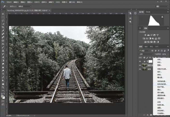 ps教程雪景制作方法,ps雪景制作方法