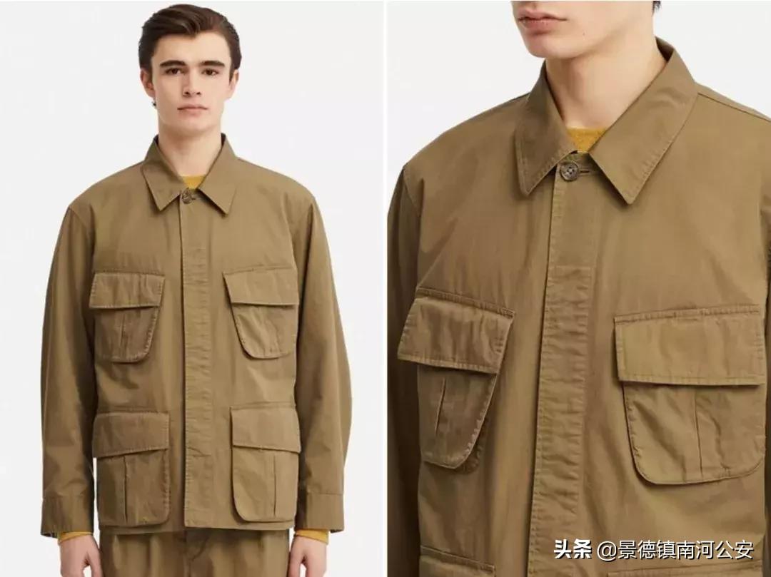 优衣库抗日英雄同款,优衣库军绿色登山外套