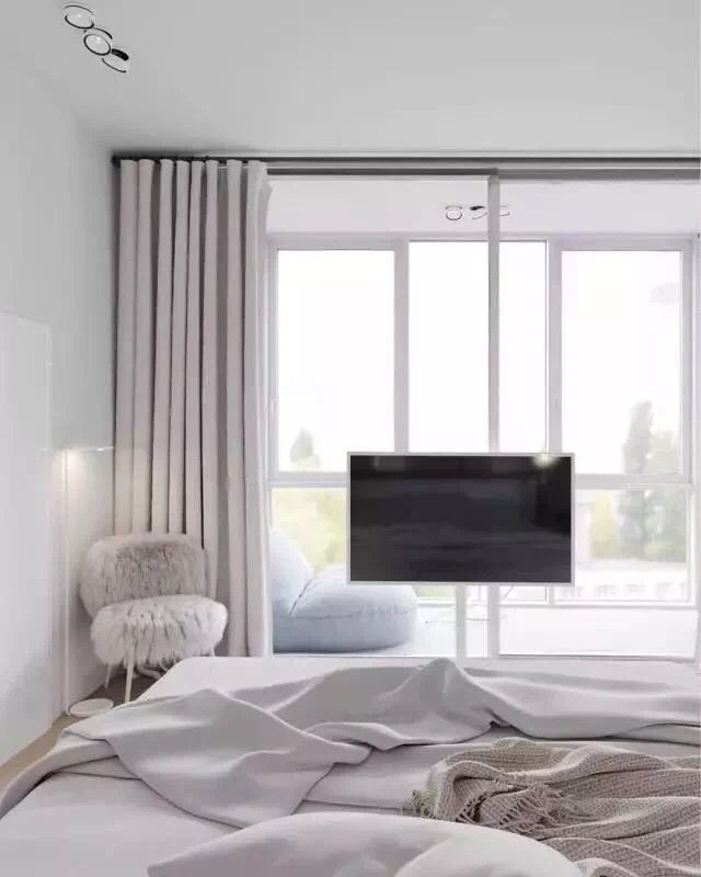 房间大面积白怎么显得高级,白色的家居布局