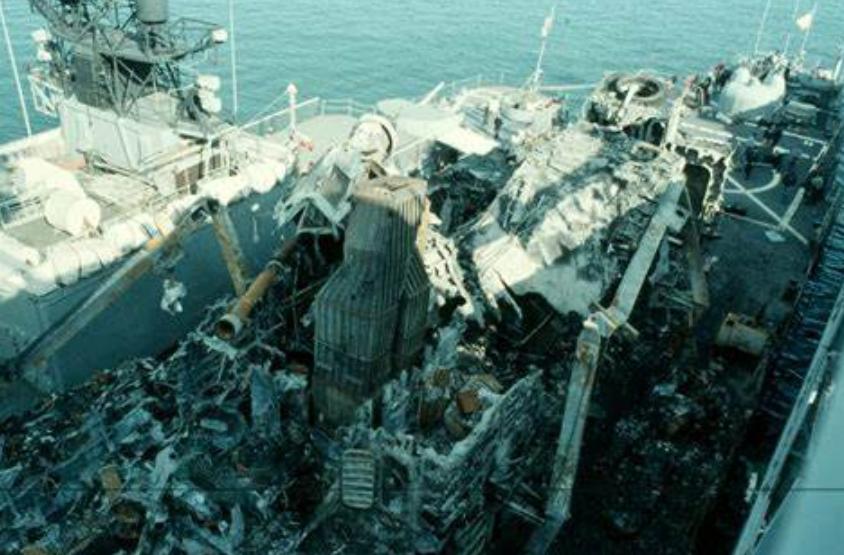 美军航母损管,神级损伤是什么造成的