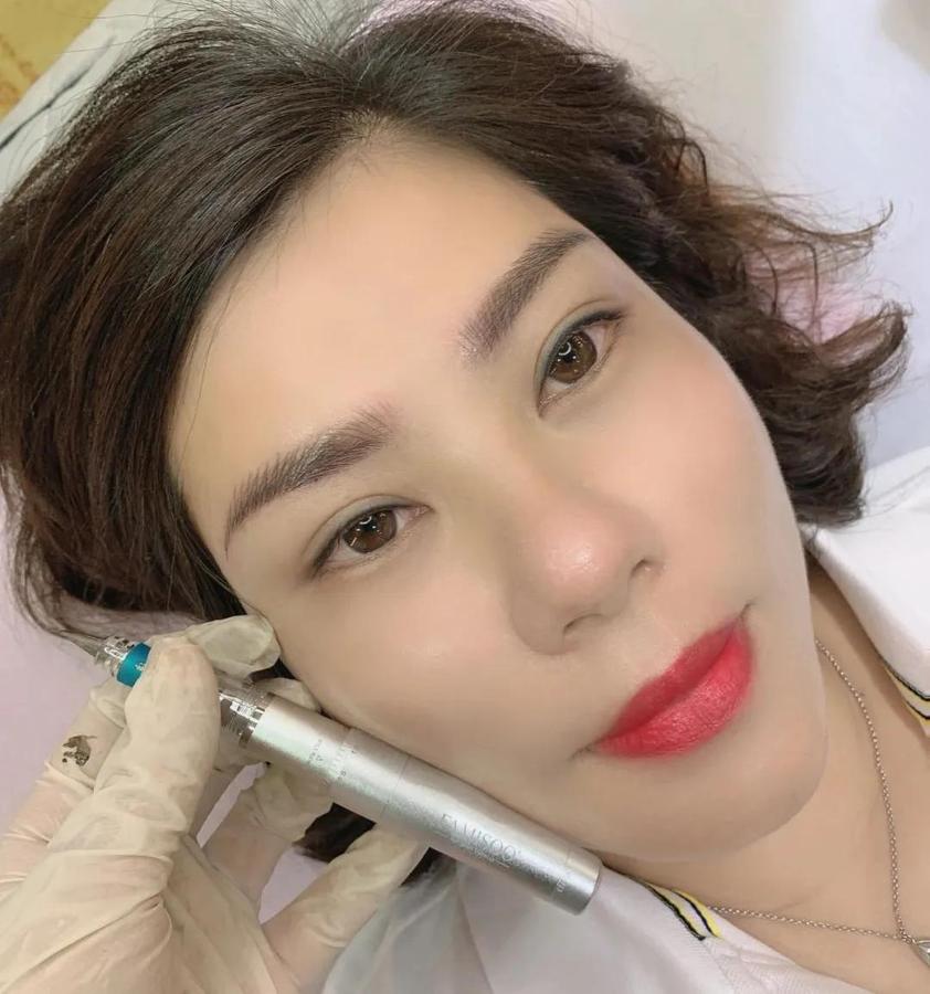 唇部纹绣技巧,纹绣唇最新技术教学