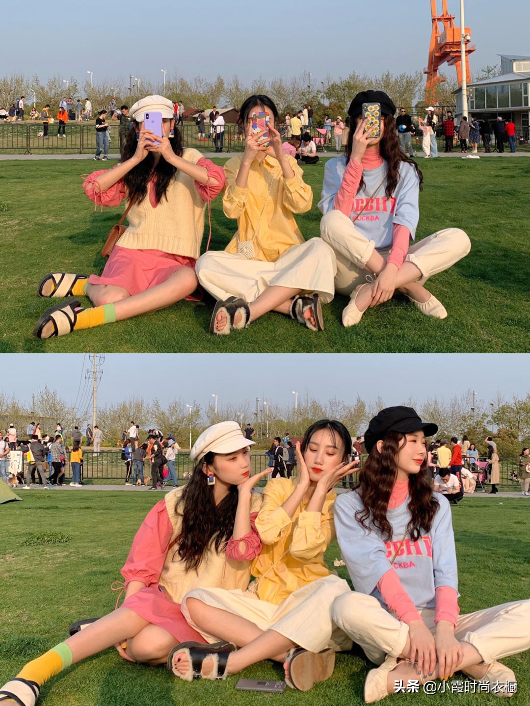 马卡龙色减龄又洋气,简约修身的马卡龙色