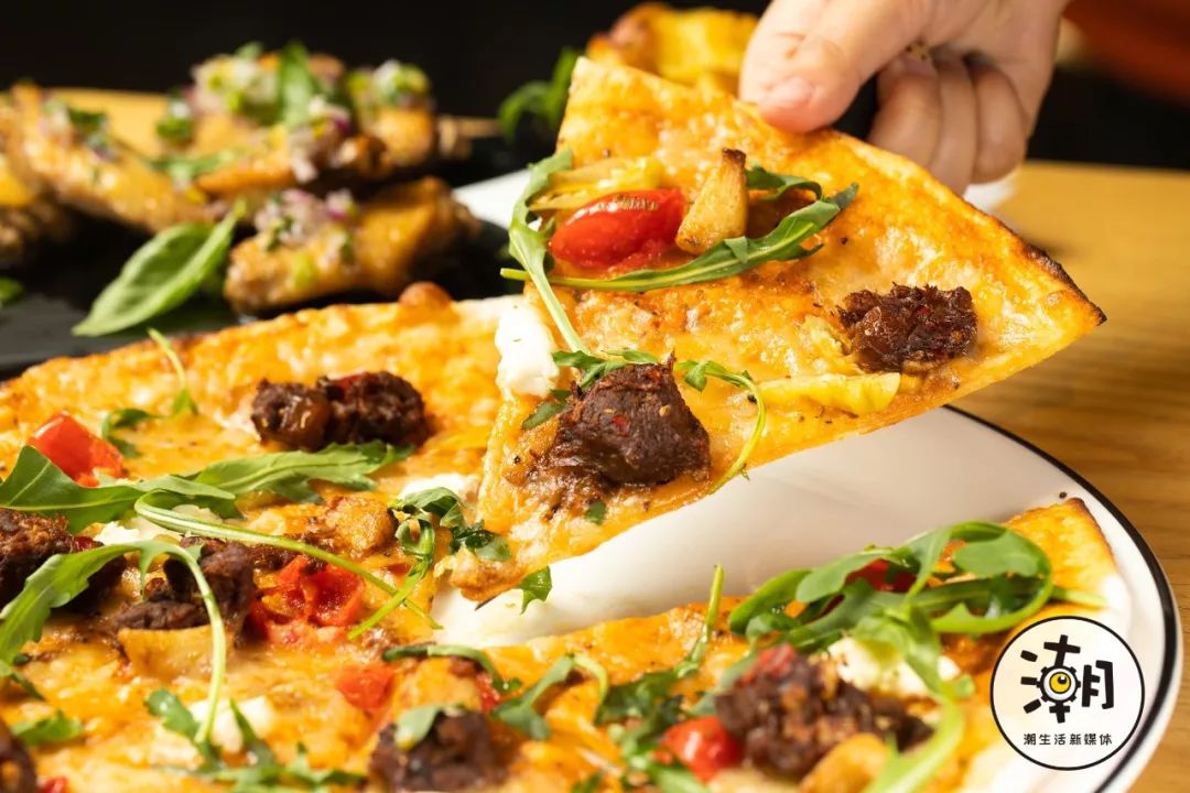 法式薄底比萨,0.9寸披萨