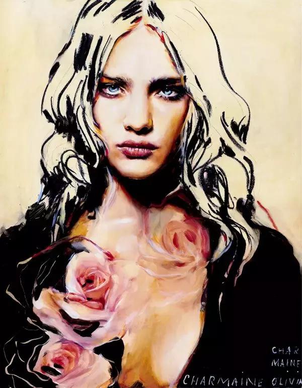 她画出的画惊艳四方,她笔下生辉画风堪比梵高