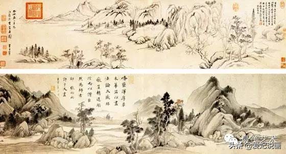 明代山水名画,明代山水书法作品欣赏