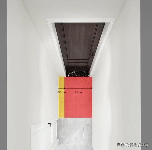 进门过道窄鞋柜挡门口怎么解决,入户鞋柜有点嫌堵怎样来优化