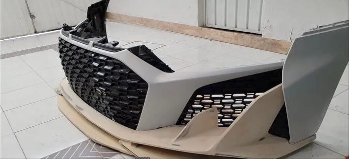 奥迪r8碳纤维车体,碳纤维奥迪r8