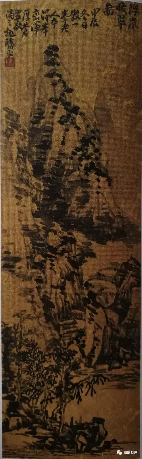 梁崎先生的山水画作品欣赏,当代著名书画大师梁崎作品鉴赏