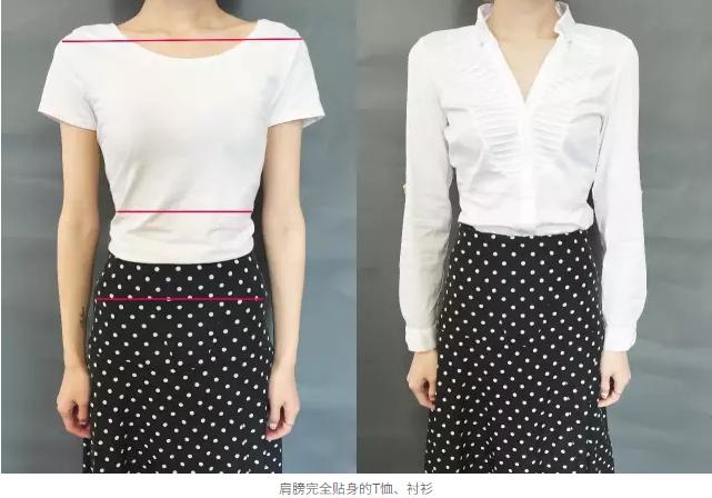 肩宽背厚没有锁骨怎么改善,肩宽胯大怎么穿显瘦