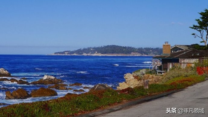 加州卡梅尔小镇,加州卡梅尔海景别墅