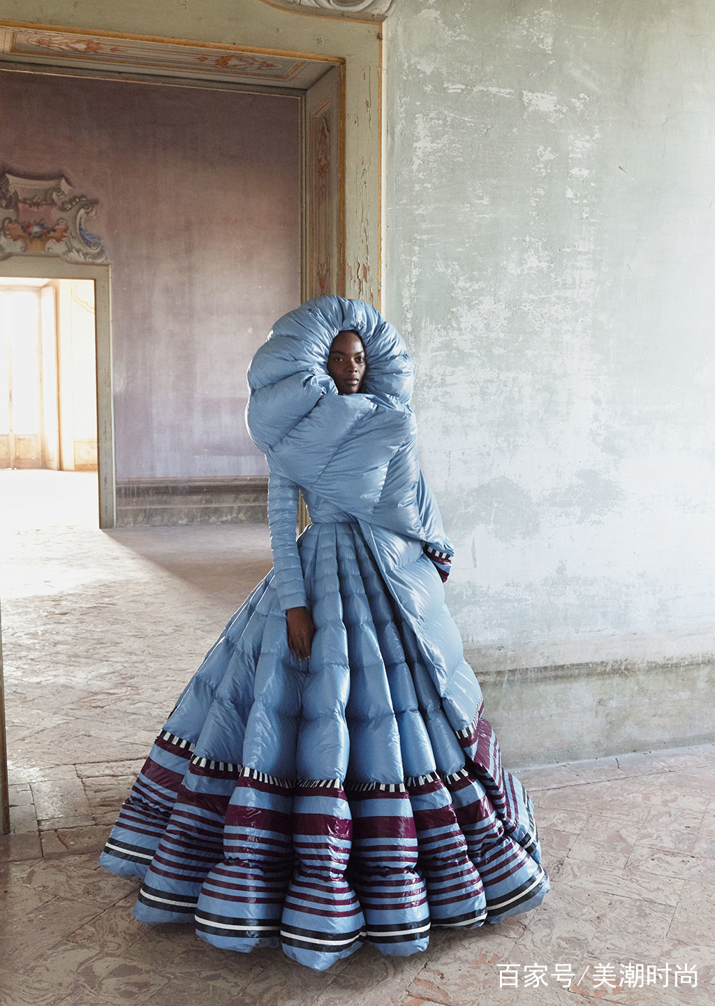 奇葩长方形羽绒服,奇葩设计的羽绒服