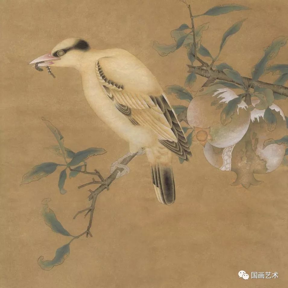 李晓明《柳枝黄鸟图》临摹解析