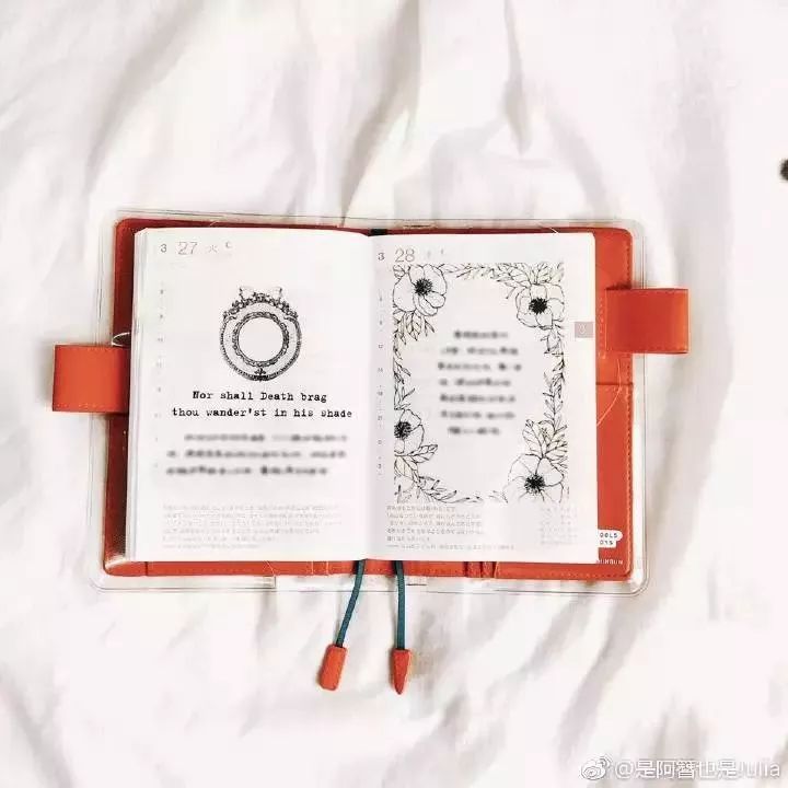 手帐的布局,手帐不要丢系列