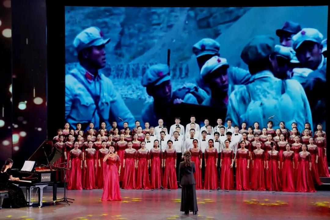 唱响新时代颂歌献给党歌咏比赛,超燃赞歌