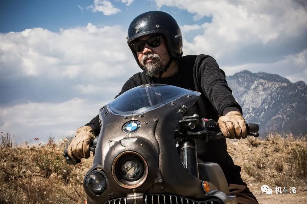 定制|“TheWal”手工大神打造的末日风宝马R18