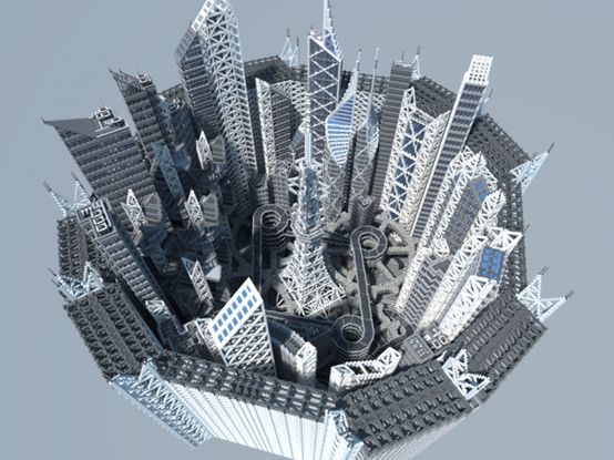 《我的世界》展示未来城市发展方向想住在这里还要再等1000年