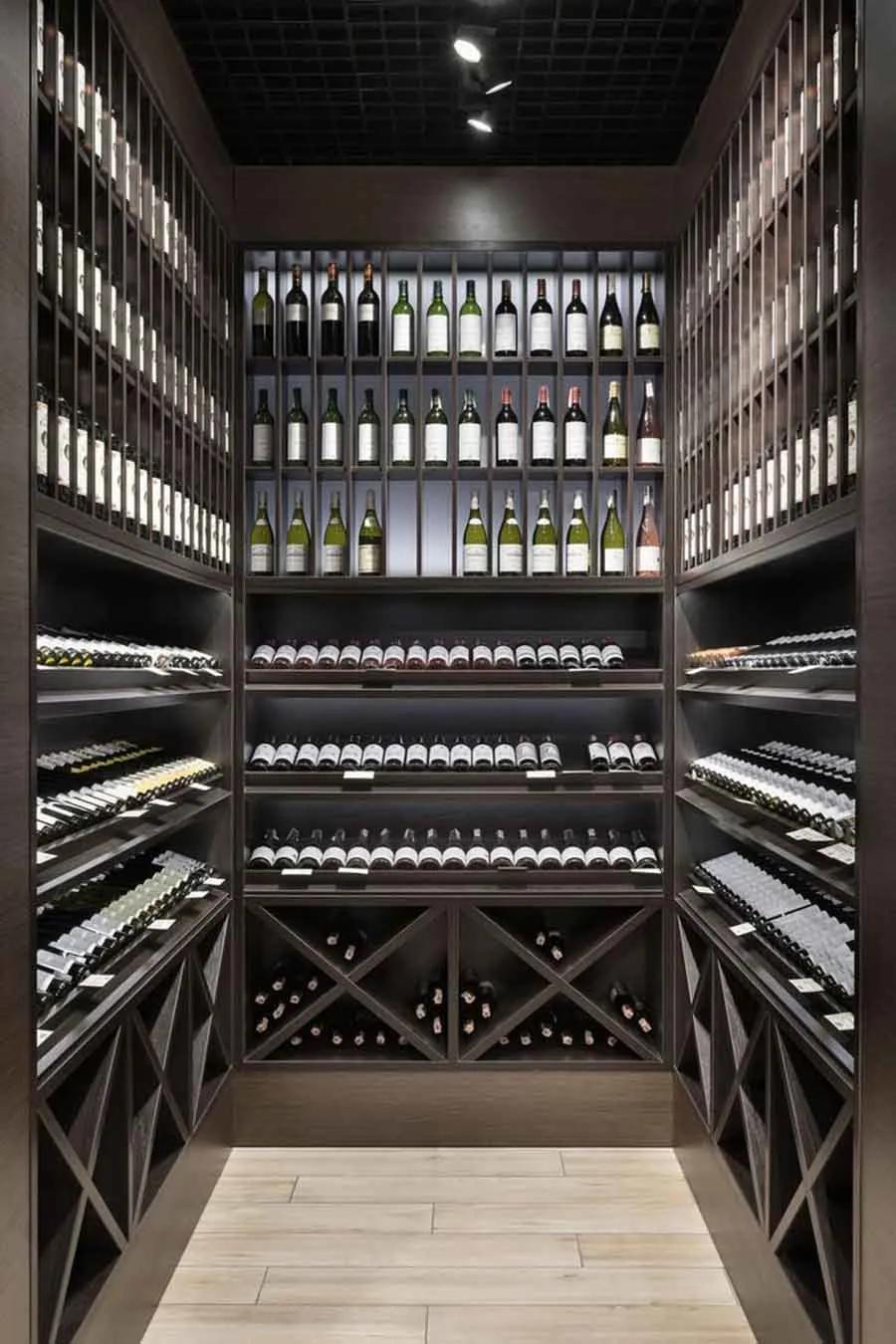 35公分酒柜设计,酒柜5层设计