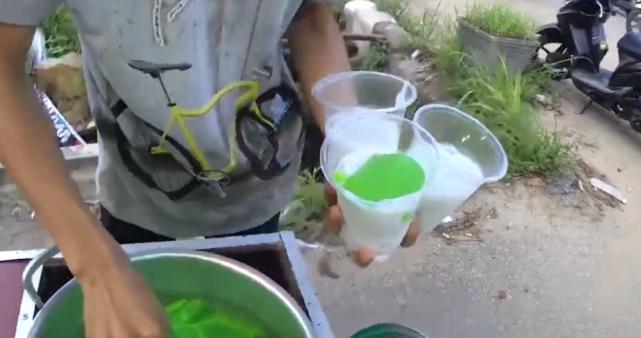 印尼烧仙草,街头老式烧仙草