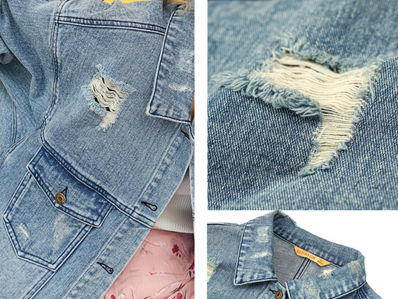 高端轻奢牛仔外套妖精的口袋,小众牛仔外套测评