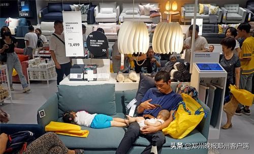 郑州宜家开业第三天 (郑州宜家开业惊动全城老少爷们)