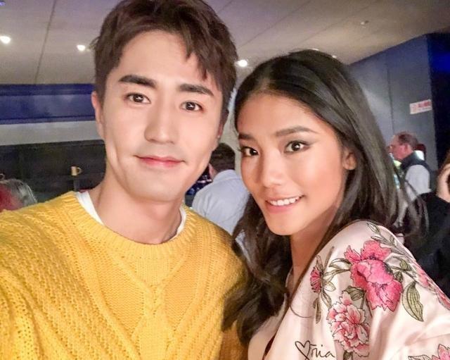 王艺维密走秀照片2017,王艺上海维密秀服装