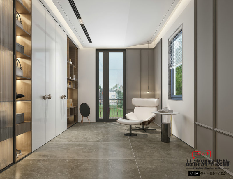 南通豪宅别墅装修实景,南通万濠山庄法式装修别墅