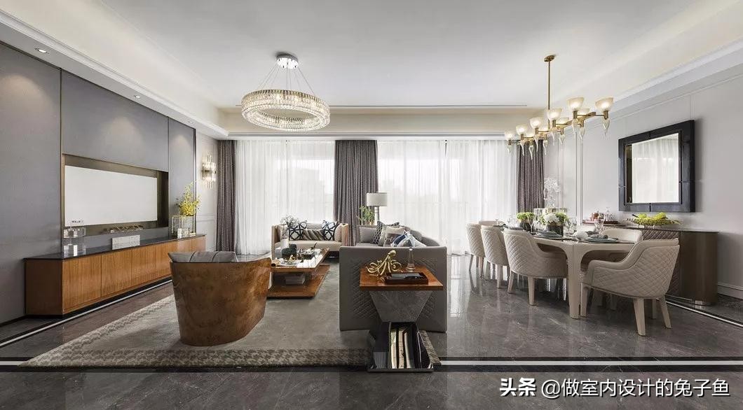 客厅和餐厅连在一起怎么搭配,客厅沙发和餐桌放一起如何搭配