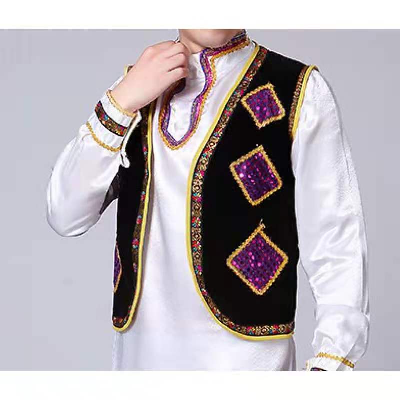 撒拉族服装简介,民族服饰撒拉装