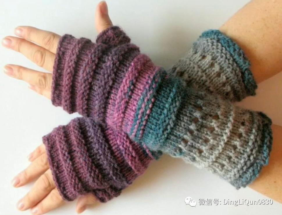 拼色帽子花样钩织教程冰丝线,双色线搭配的帽子钩织教程