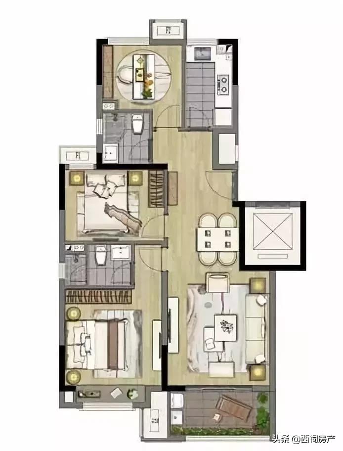 2021年河西13个纯新盘入市,实探河西南区域5大纯新盘