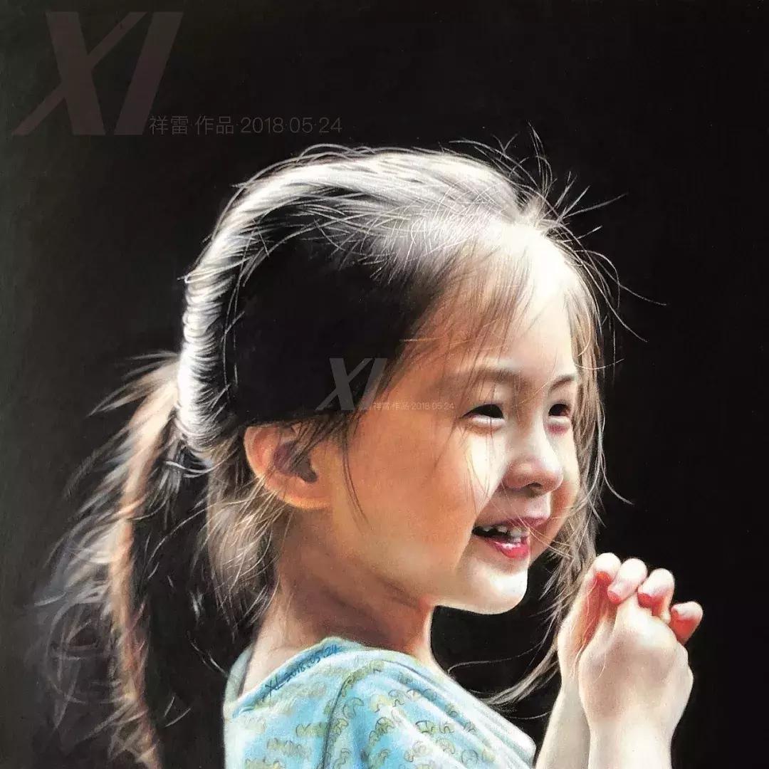 写实彩铅画,超好看素描画迪丽热巴