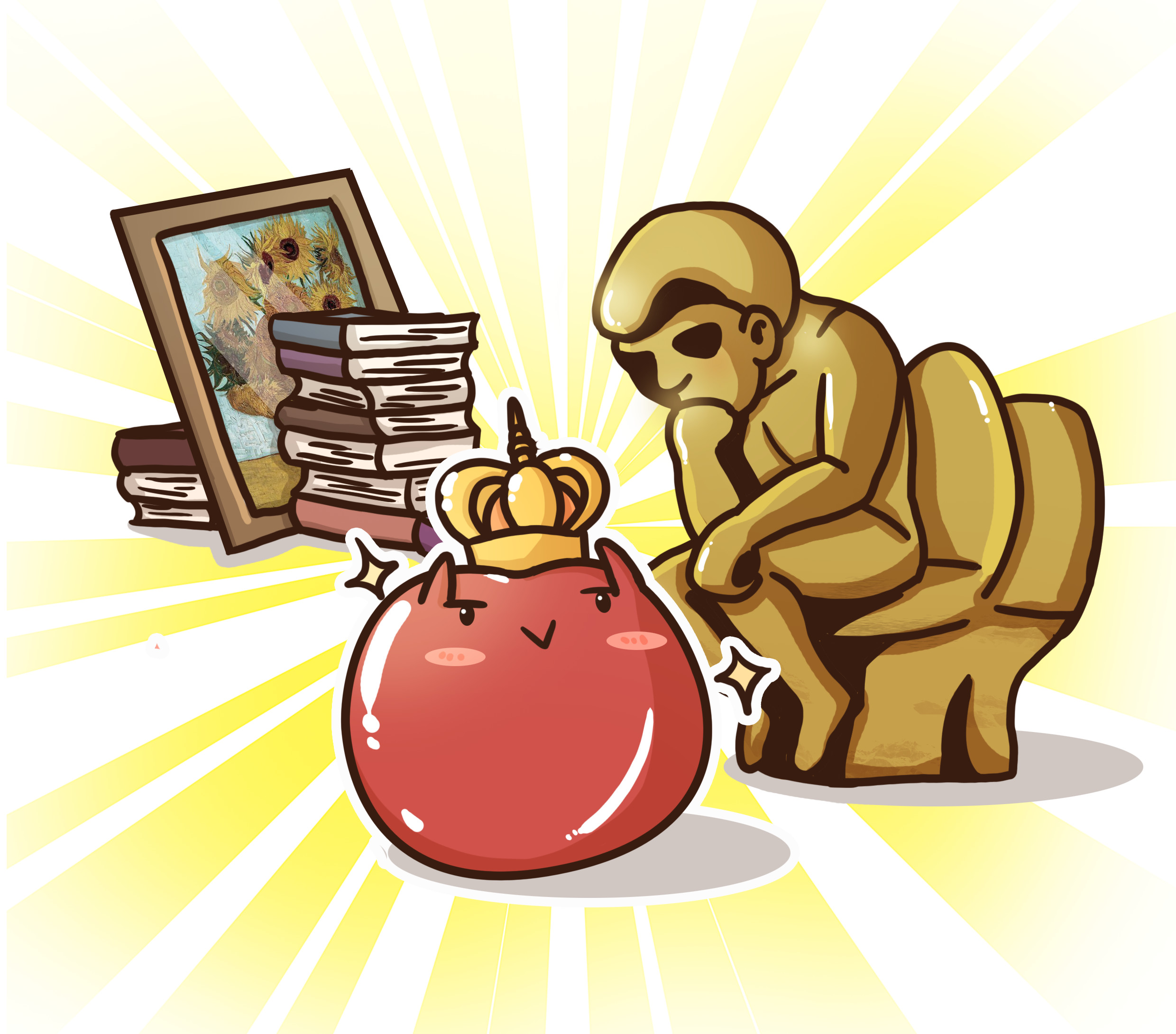 中国人吃苹果该不该削皮?这事让世界卫生组织很操心(菲李漫画)