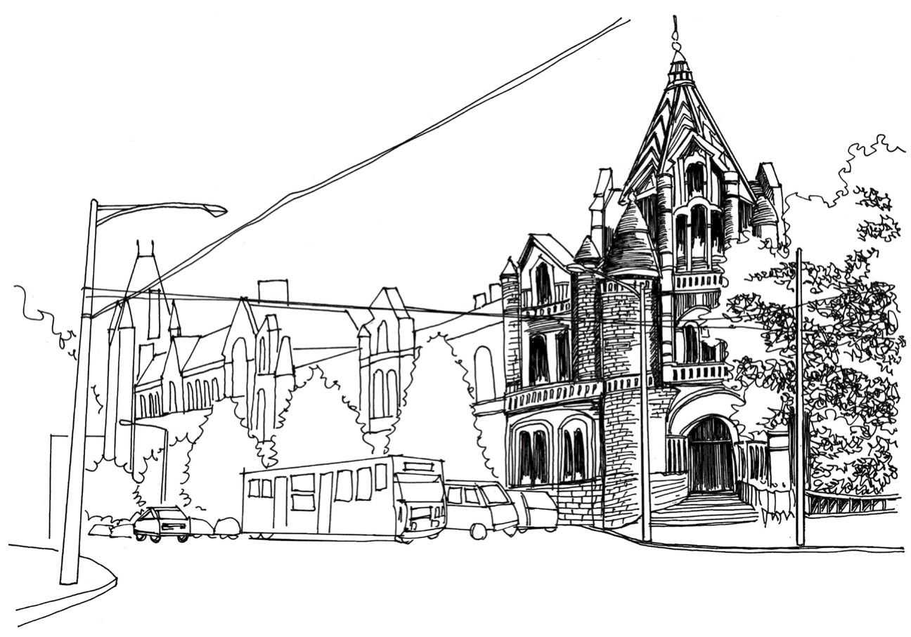 悉尼建筑简笔画,悉尼怎么画简笔画