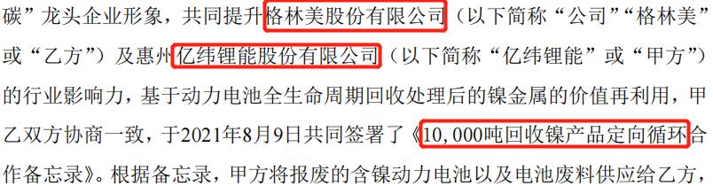 格林美半年业绩预报,格林美第一季度报告