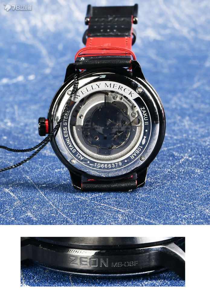 威利默克高达系列,威利默克eva联名机械手表开箱