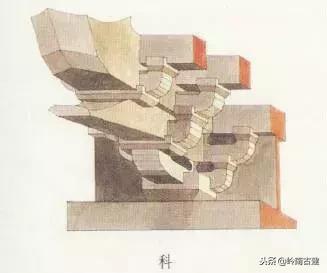 构件斗栱,拆分预制构件