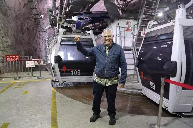 探秘华山三大特色索道,华山风景视频大全华山索道