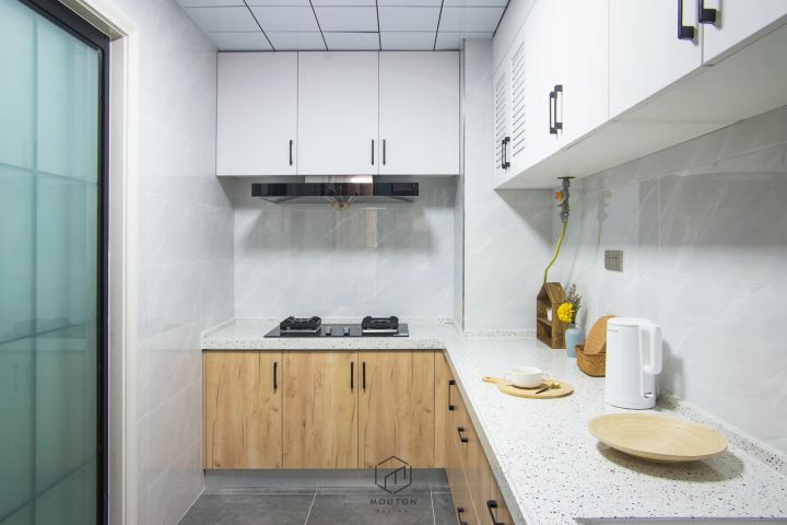 如熙高端定制,140平三室两厅两卫装修意式轻奢风