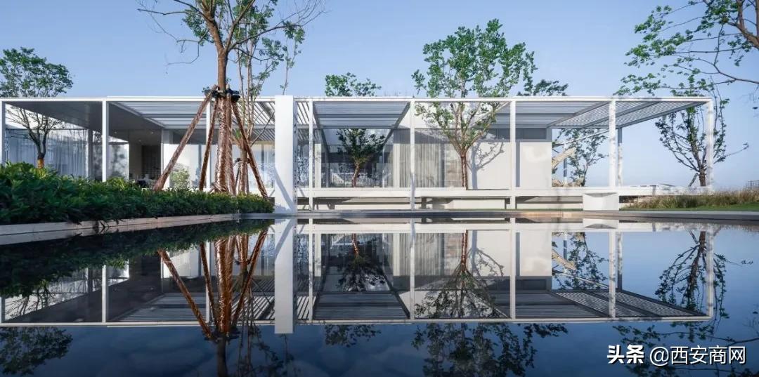 可拆装模块化售楼部,可拆卸装配式售楼中心