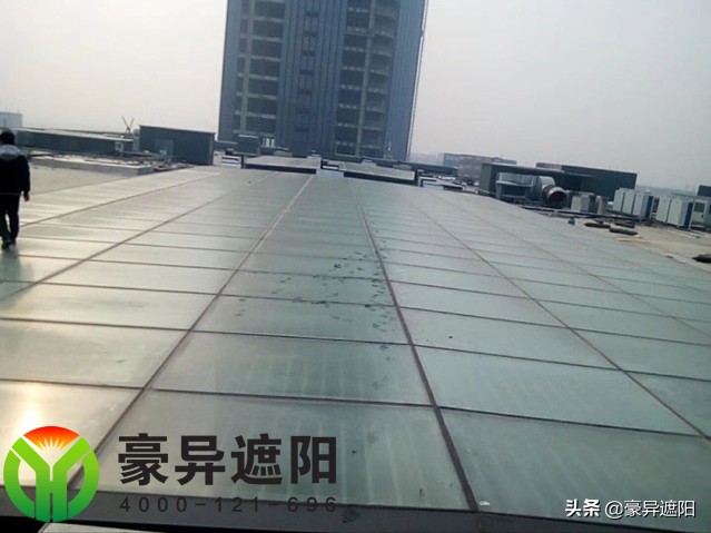 玻璃顶棚电动遮阳帘,玻璃顶电动遮阳帘