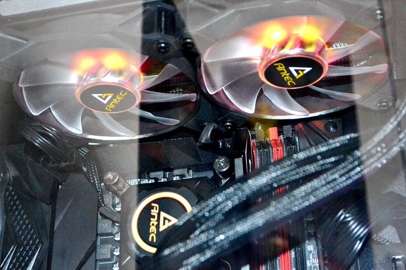 安钛克复仇者机箱冷排安装教程,安钛克复仇者机箱怎么连接rgb