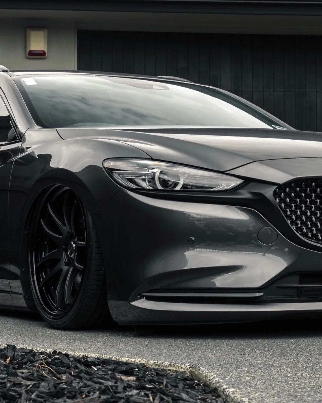 阿特兹轮毂改装案例,马自达阿特兹改装案例