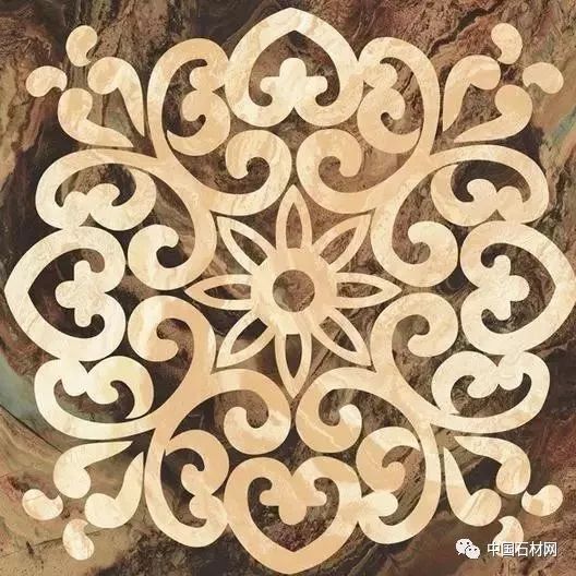 卫生间花洒水刀拼花效果图,水刀拼花图案效果图