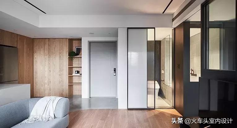 轻奢超大推拉门图片大全,三米极简推拉门